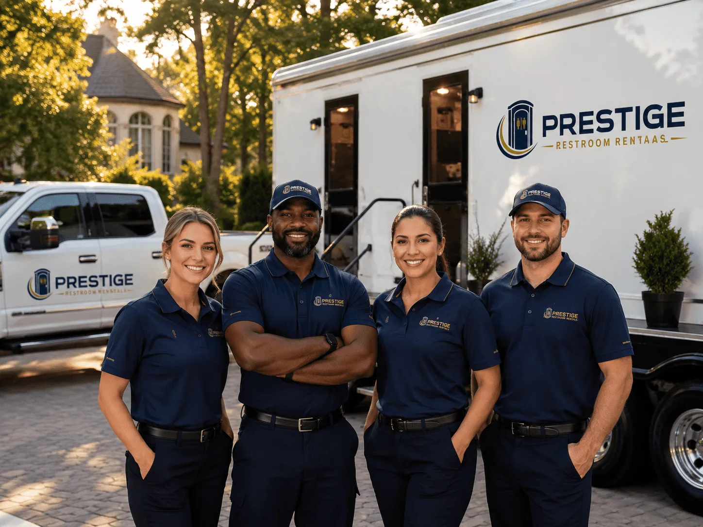 Trusted Luxury Portable Restrooms company in Knapp, WI